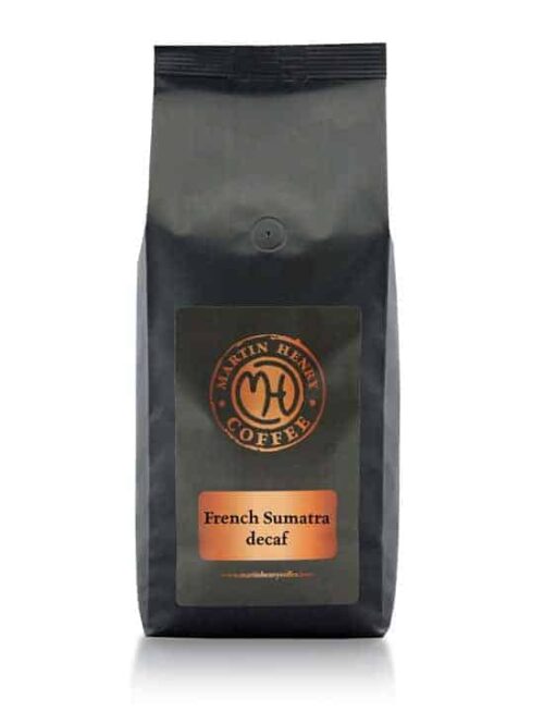 French Sumatra decaffeinated coffee