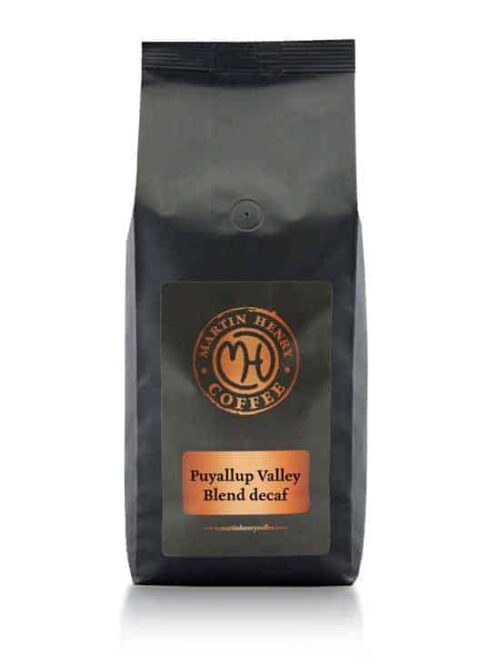 puyallup valley blend decaf coffee