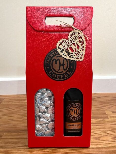 Valentine's Day Coffee Gift Set Box
